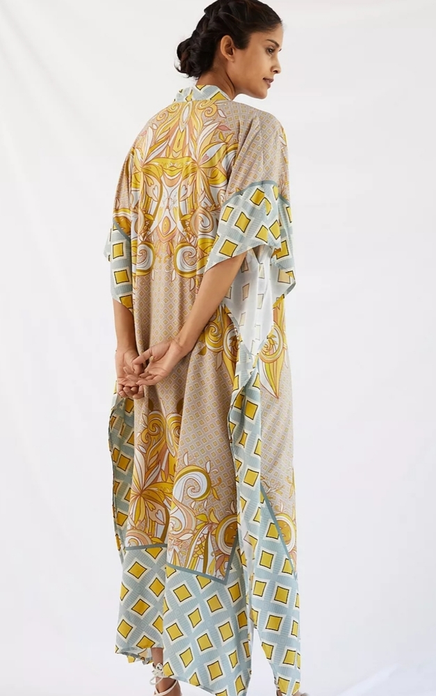 Anthropologie Sunburst Duster Kimono